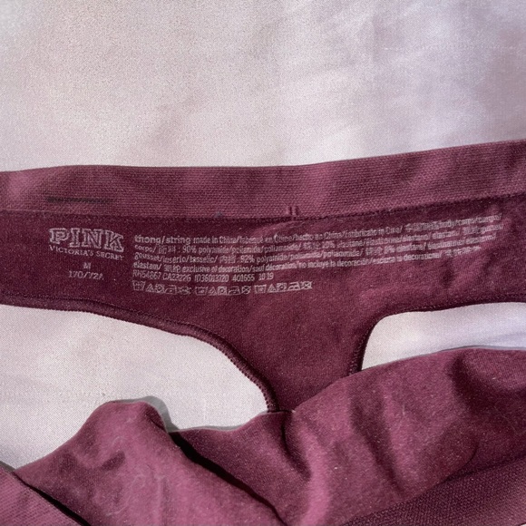 “Chillest Wrapper” Holiday Thong | PINK - Picture 2 of 3